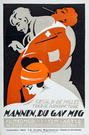 Don&#039;t Change Your Husband - Swedish Movie Poster (thumbnail)