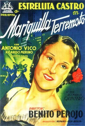 Mariquilla Terremoto - Spanish Movie Poster (thumbnail)