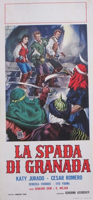 El coraz&oacute;n y la espada - Italian Movie Poster (thumbnail)