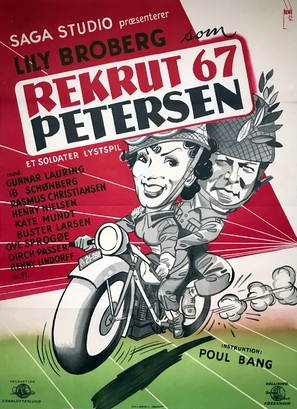 Rekrut 67, Petersen - Danish Movie Poster (thumbnail)