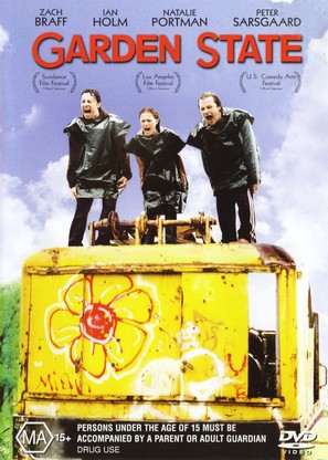 Garden State - Australian DVD movie cover (thumbnail)