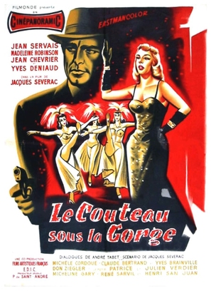 Le couteau sous la gorge - French Movie Poster (thumbnail)