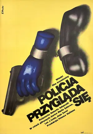 La polizia sta a guardare Poster
