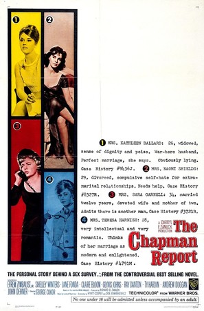 The Chapman Report - Theatrical movie poster (thumbnail)