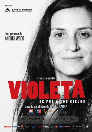 Violeta se fue a los cielos - Chilean Movie Poster (thumbnail)