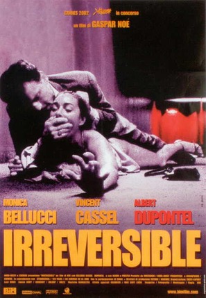 Irr&eacute;versible - Italian Movie Poster (thumbnail)