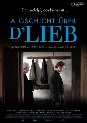 A Gschicht &uuml;ber d&#039;Lieb - German Movie Poster (thumbnail)
