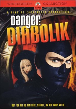 Diabolik - DVD movie cover (thumbnail)