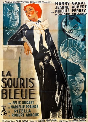 La souris bleue - French Movie Poster (thumbnail)