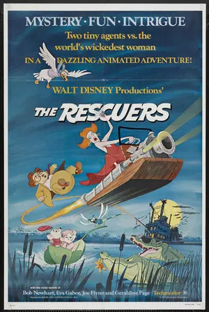 The Rescuers Poster