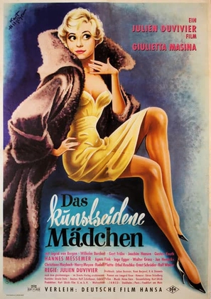 Das kunstseidene M&auml;dchen - German Movie Poster (thumbnail)