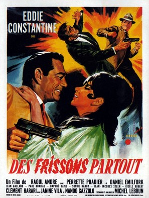 Des frissons partout - French Movie Poster (thumbnail)