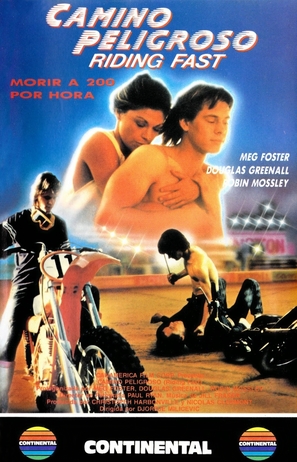 Riding Fast - Spanish VHS movie cover (thumbnail)