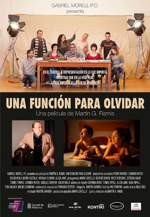 Una funci&oacute;n para olvidar - Spanish Movie Poster (thumbnail)