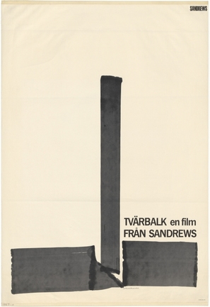 Tv&auml;rbalk - Swedish Movie Poster (thumbnail)