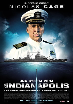 USS Indianapolis: Men of Courage - Italian Movie Poster (thumbnail)