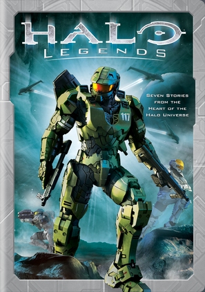 Halo Legends - DVD movie cover (thumbnail)