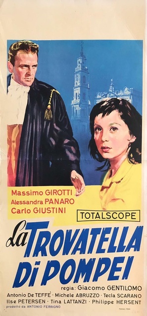La trovatella di Pompei - Italian Movie Poster (thumbnail)