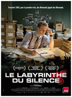 Im Labyrinth des Schweigens - French Movie Poster (thumbnail)