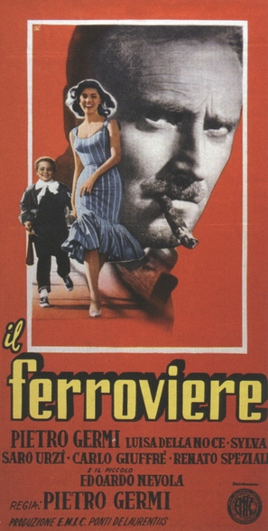 Il ferroviere - Italian Movie Poster (thumbnail)
