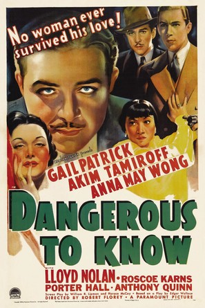 Dangerous to Know - Movie Poster (thumbnail)