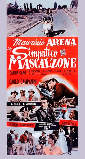 Simpatico mascalzone - Italian Movie Poster (thumbnail)