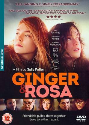 Ginger &amp; Rosa - British DVD movie cover (thumbnail)