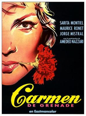Carmen la de Ronda - French Movie Poster (thumbnail)