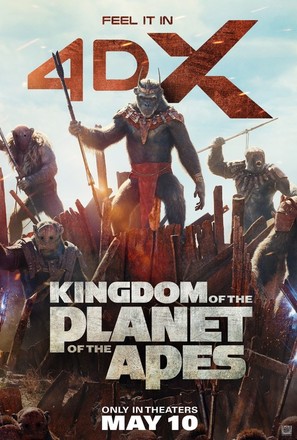 Kingdom of the Planet of the Apes - Movie Poster (thumbnail)