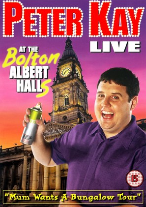 Peter Kay Live at the Bolton Albert Halls - British poster (thumbnail)