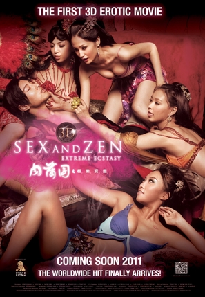 3-D Sex and Zen: Extreme Ecstasy - Hong Kong Movie Poster (thumbnail)
