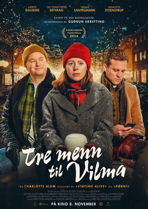 Tre menn til Vilma - Norwegian Movie Poster (thumbnail)