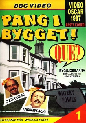 &quot;Fawlty Towers&quot; - Swedish DVD movie cover (thumbnail)