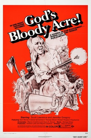 God&#039;s Bloody Acre - Movie Poster (thumbnail)