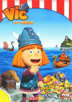 &quot;Wickie de Viking&quot; - French DVD movie cover (thumbnail)