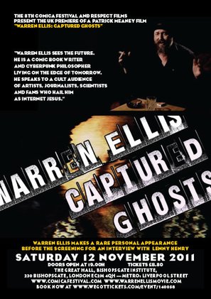 Warren Ellis: Captured Ghosts - Movie Poster (thumbnail)