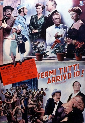 Fermi tutti arrivo io! - Italian Movie Poster (thumbnail)