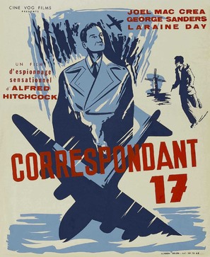 Foreign Correspondent - Belgian Movie Poster (thumbnail)