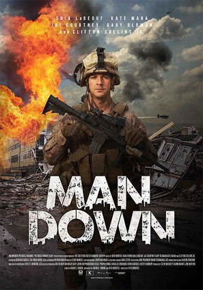 Man Down - Lebanese Movie Poster (thumbnail)