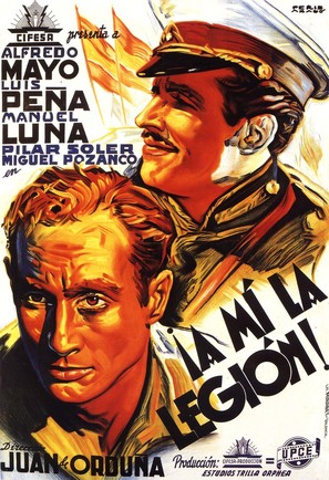 &iexcl;A m&iacute; la legi&oacute;n! - Spanish Movie Poster (thumbnail)