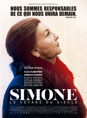 Simone, le voyage du si&egrave;cle - French Movie Poster (thumbnail)