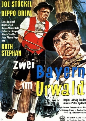 Zwei Bayern im Urwald - German Movie Poster (thumbnail)