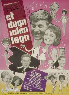 Et d&oslash;gn uden l&oslash;gn - Danish Movie Poster (thumbnail)