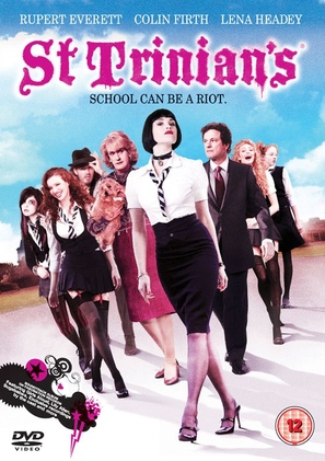 St. Trinian&#039;s - British DVD movie cover (thumbnail)