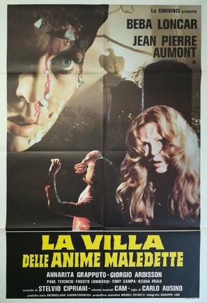 La villa delle anime maledette - Italian Movie Poster (thumbnail)