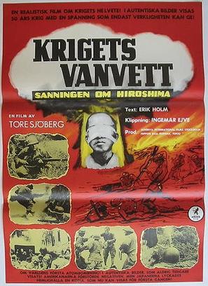 Krigets vanvett - Swedish Movie Poster (thumbnail)