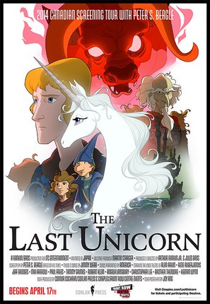 The Last Unicorn - Canadian Movie Poster (thumbnail)