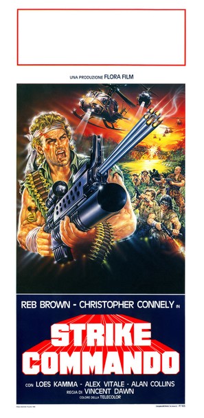 Strike Commando - Italian Movie Poster (thumbnail)
