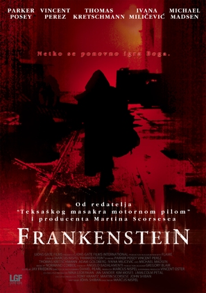 Frankenstein - Croatian Movie Poster (thumbnail)