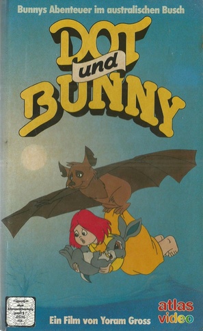 Dot and the Kangaroo - German VHS movie cover (thumbnail)